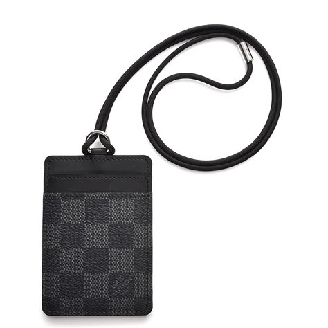 lv lanyard id holder